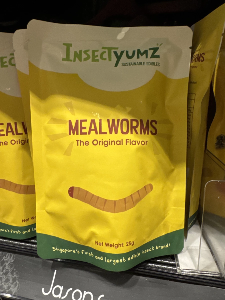INSECTYUMZ 乾炒麵包蟲 (原味)