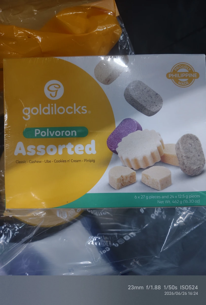 Goldilocks Polvoron Assorted (菲律賓綜合酥餅)
