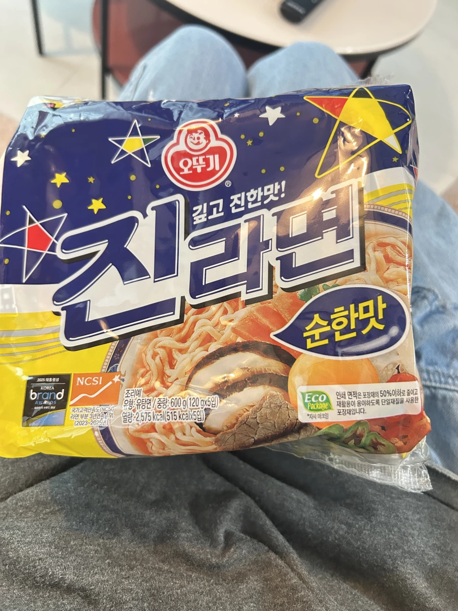 韓國不倒翁真拉麵（原味）