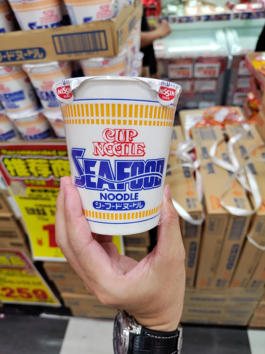 日清杯麵海鮮口味