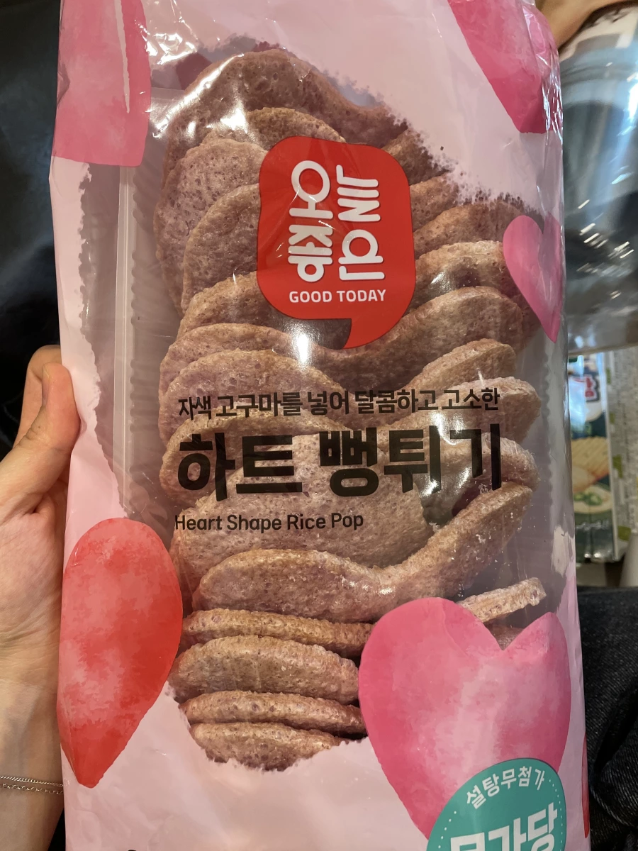 今日好 (오늘좋은) 心形紫地瓜米餅