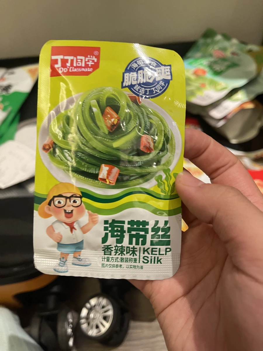丁丁同學海帶絲香辣味