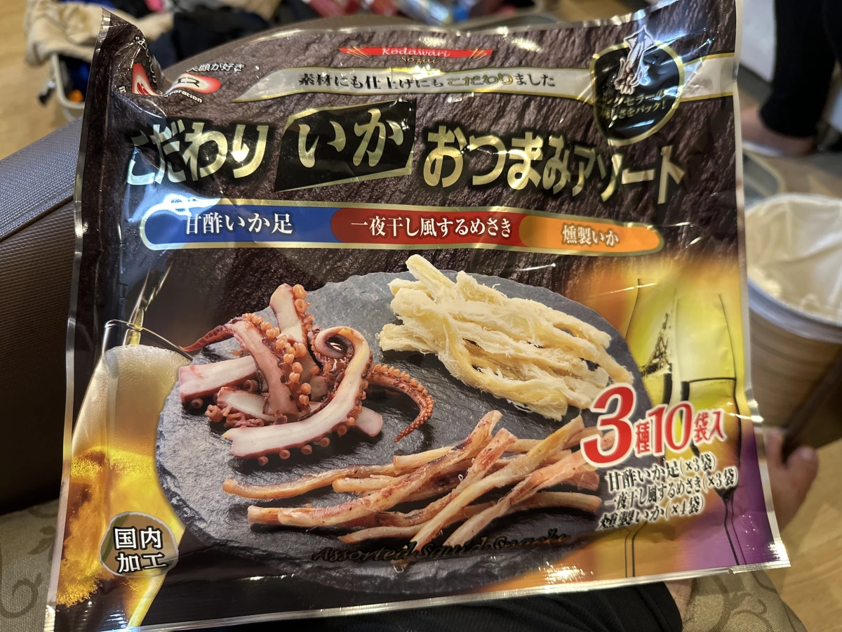 日本 Maruesu 綜合魷魚下酒菜 (10袋入)