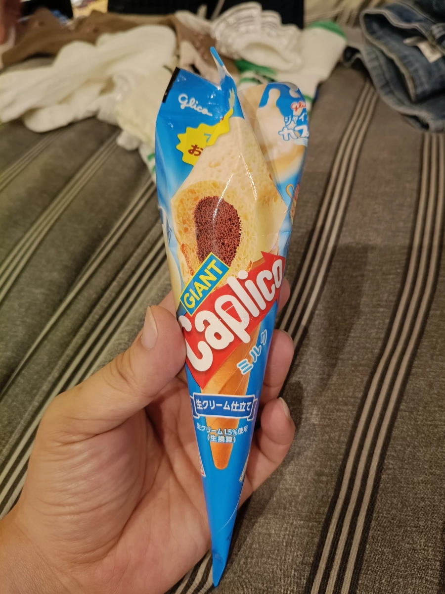 Glico Caplico Giant 甜筒巧克力（牛奶口味）