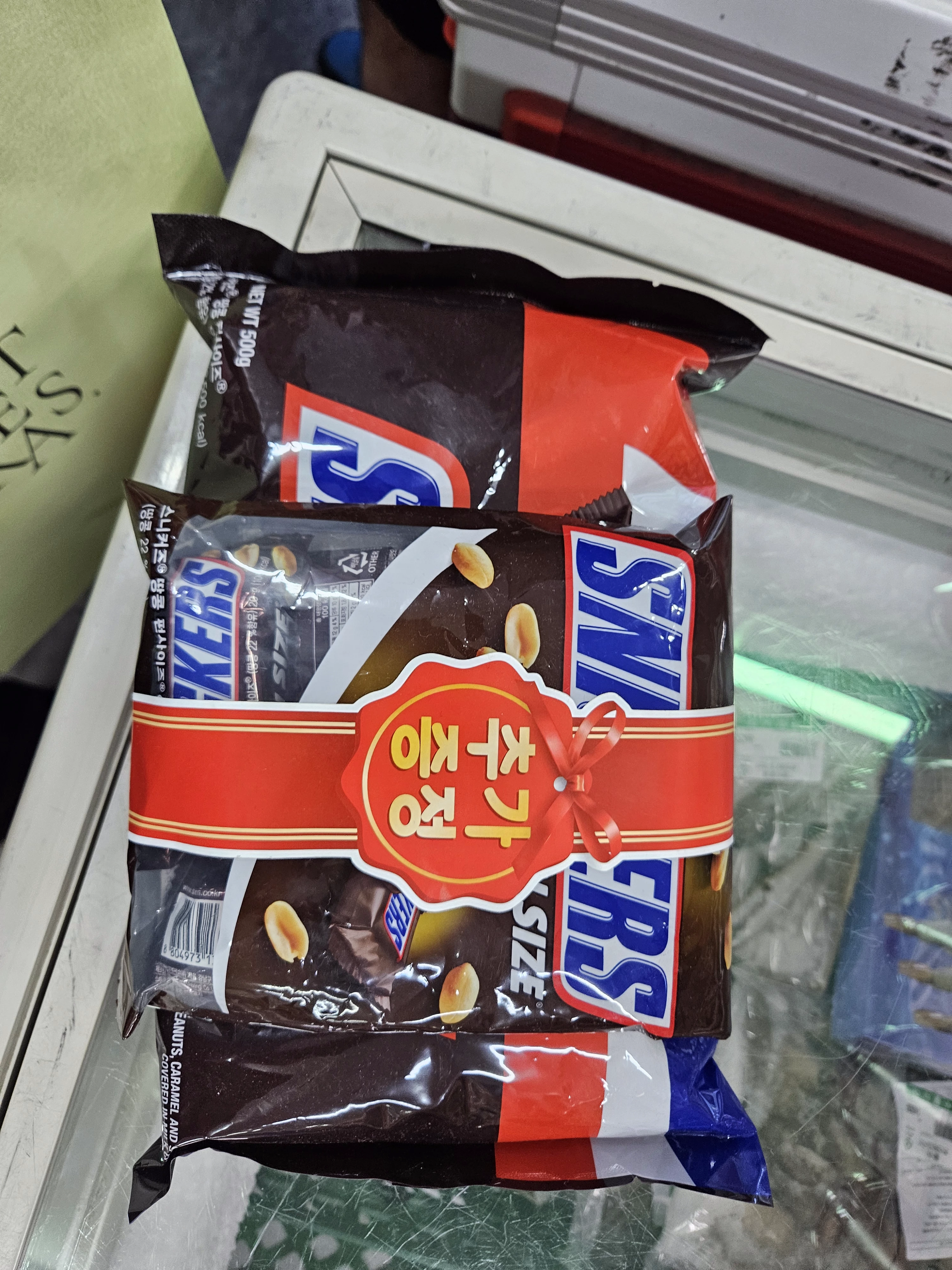 Snickers 士力架花生巧克力 (韓國包裝)