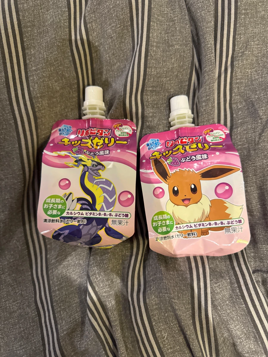 大正製藥寶可夢兒童果凍飲（葡萄風味）
