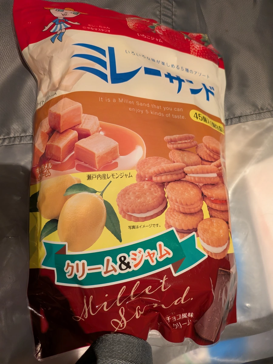 日本高知 Millet Sand 綜合夾心餅乾