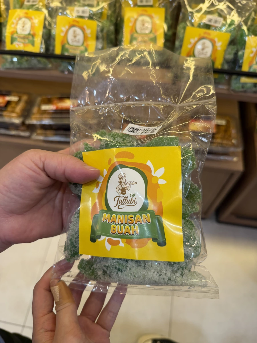 Tallubi Manisan Buah (印尼糖漬水果/蜜餞)