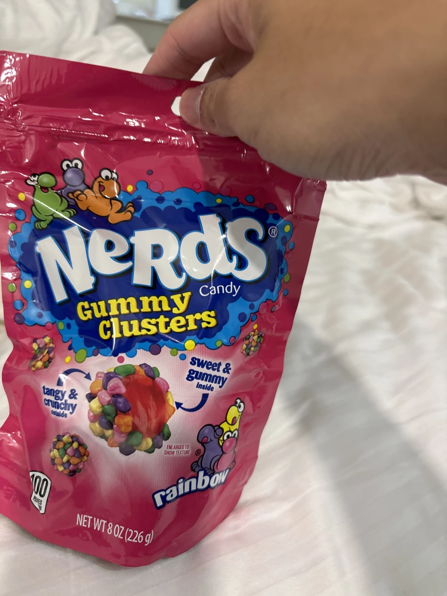 Nerds Gummy Clusters 彩虹口味軟糖