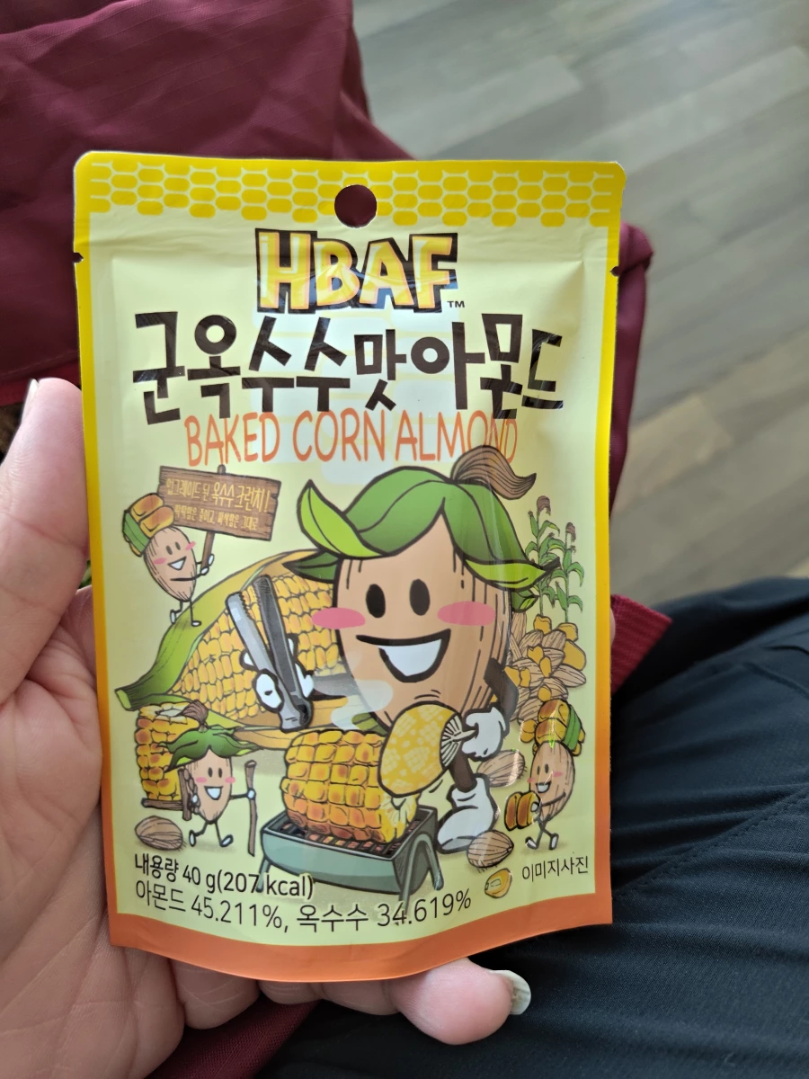 HBAF 烤玉米味杏仁果