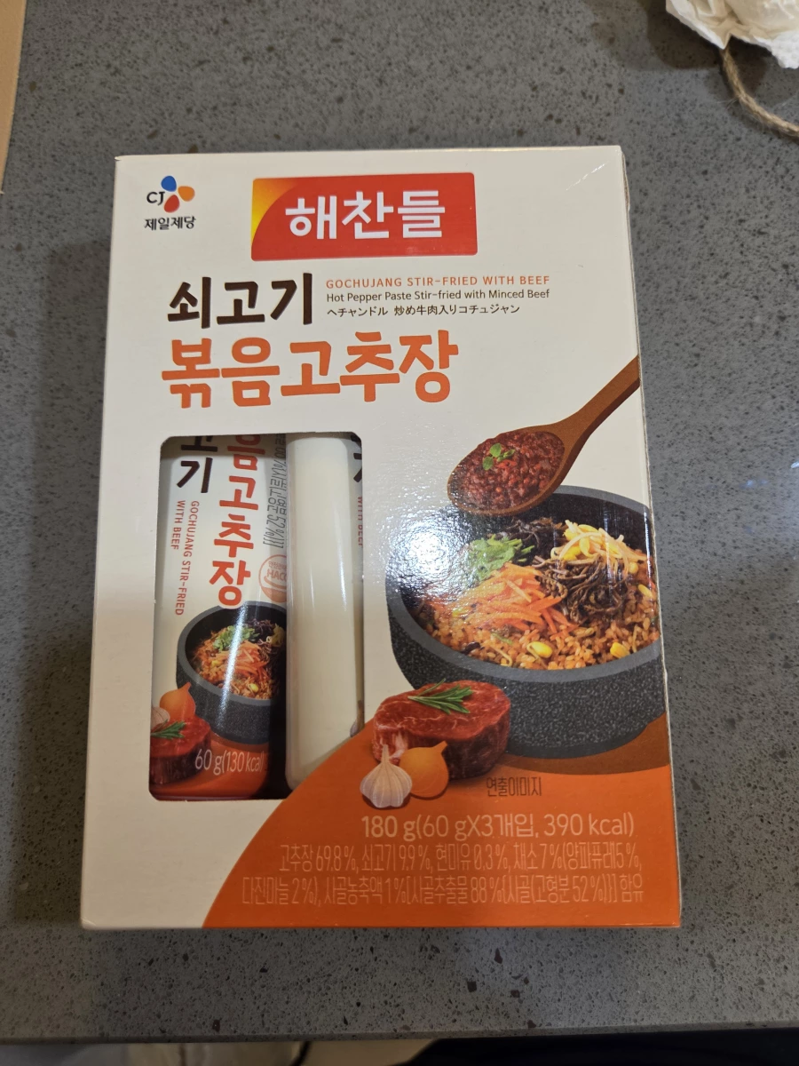 CJ 希杰 韓式牛肉拌飯辣椒醬