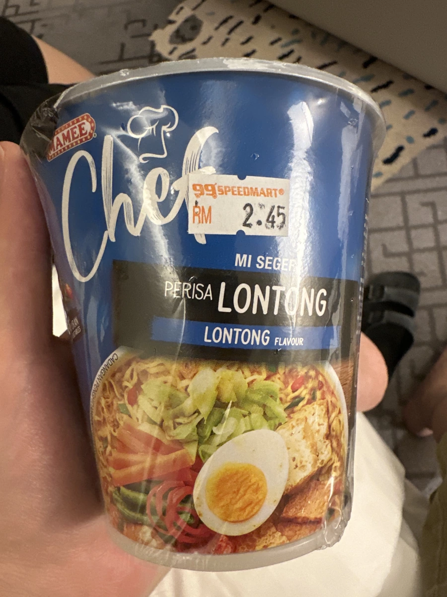 MAMEE Chef 隆冬口味杯麵 (Lontong Flavor)