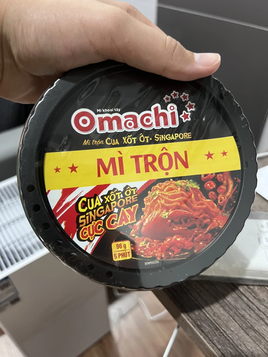 Omachi 越南新加坡辣椒蟹風味拌麵