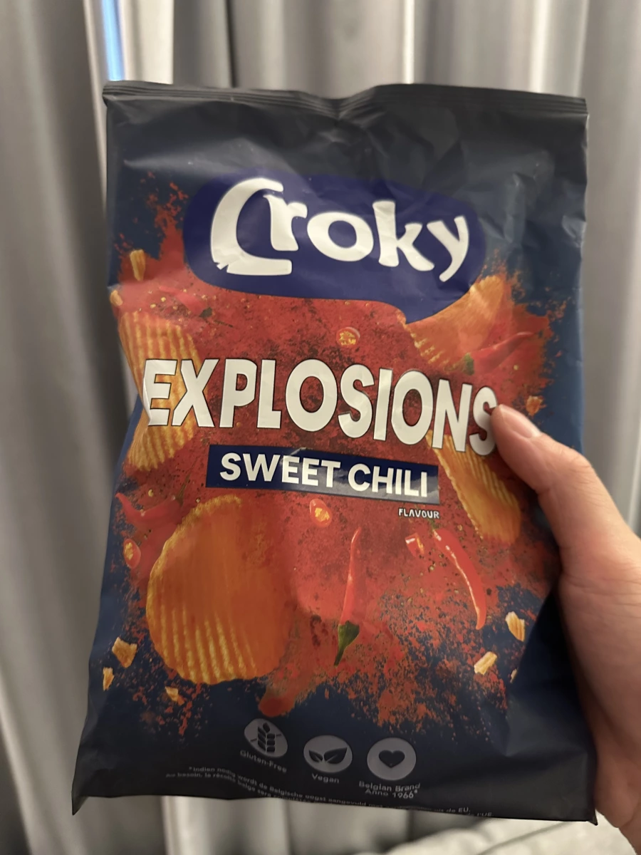 Croky EXPLOSIONS 甜辣味洋芋片