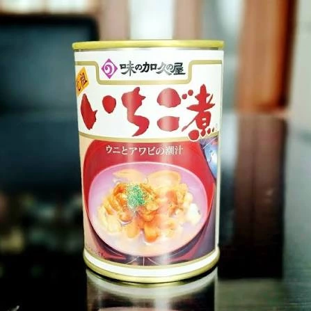 味の加久の屋 いちご煮 (海膽鮑魚清湯罐頭)