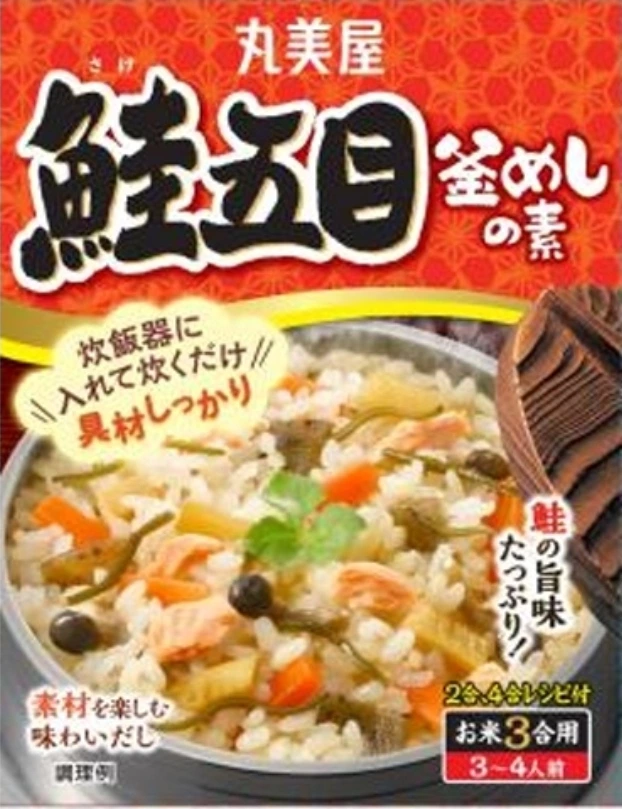 丸美屋 鮭五目釜飯料