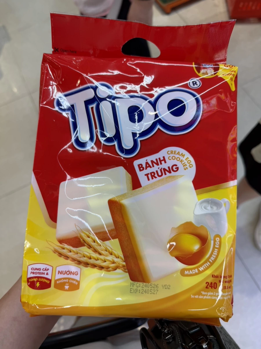 Tipo 雞蛋牛奶餅乾