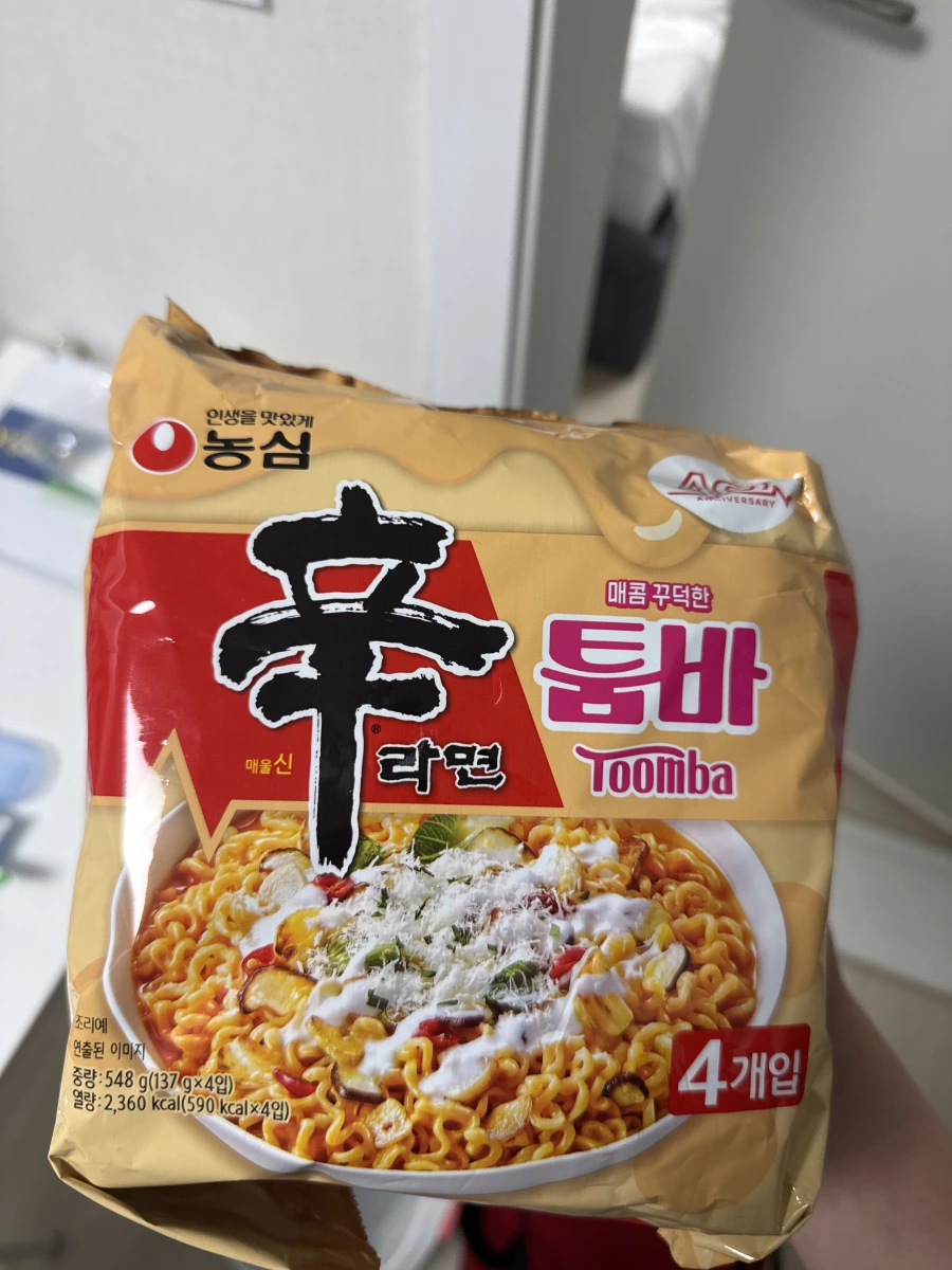 農心辛拉麵 Toomba 口味 (Nongshim Shin Ramyun Toomba)