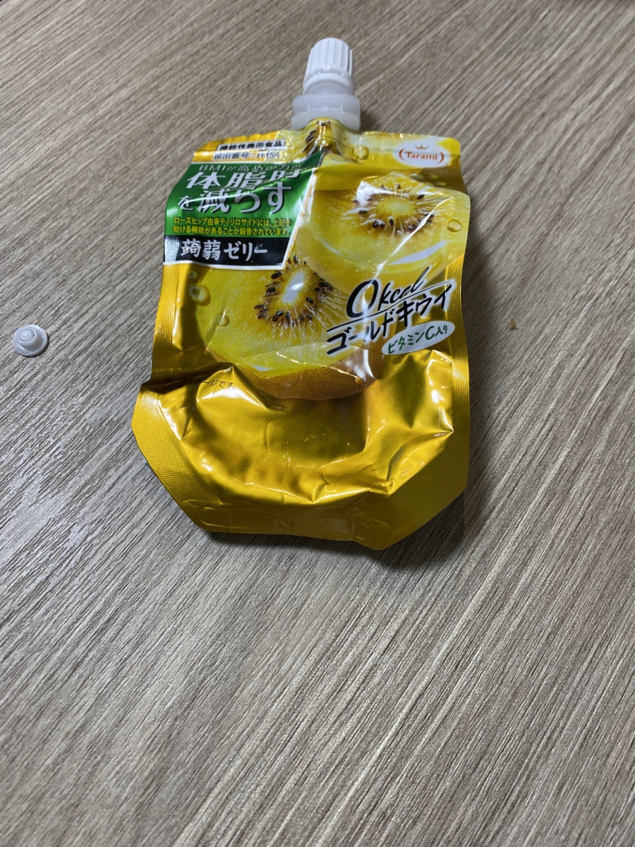 Tarami 蒟蒻果凍飲（黃金奇異果口味）
