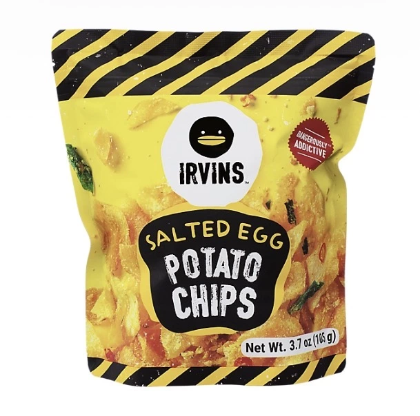 IRVINS 鹹蛋黃洋芋片