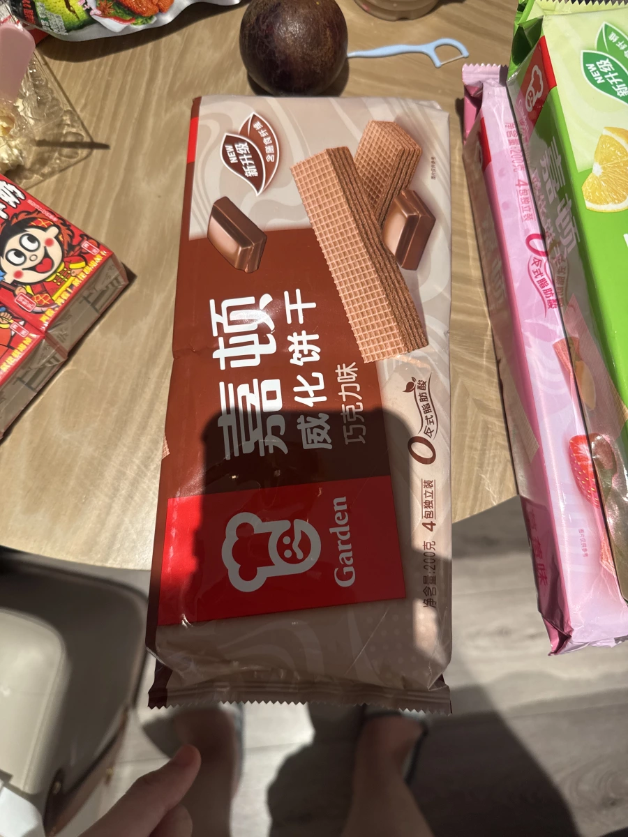 嘉頓威化餅乾（巧克力味）