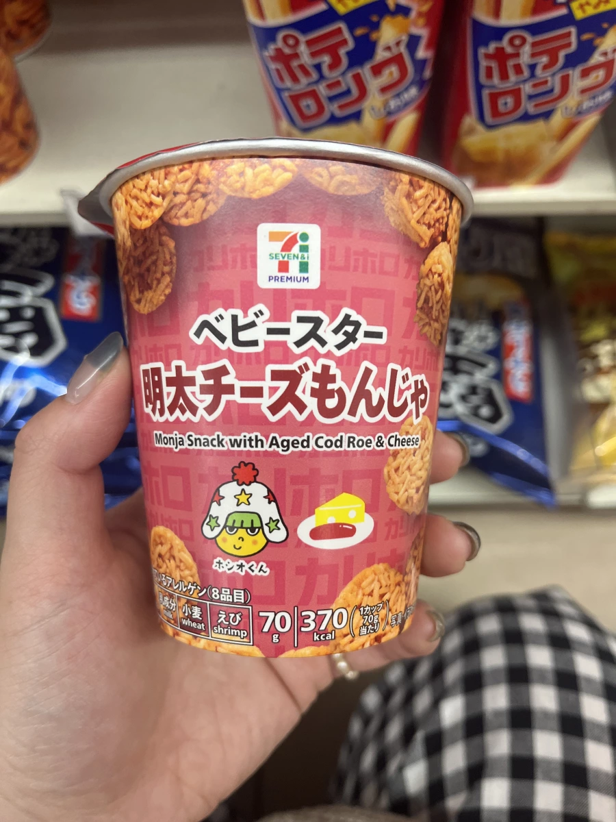 7-Eleven Premium 點心麵 明太子起司文字燒口味