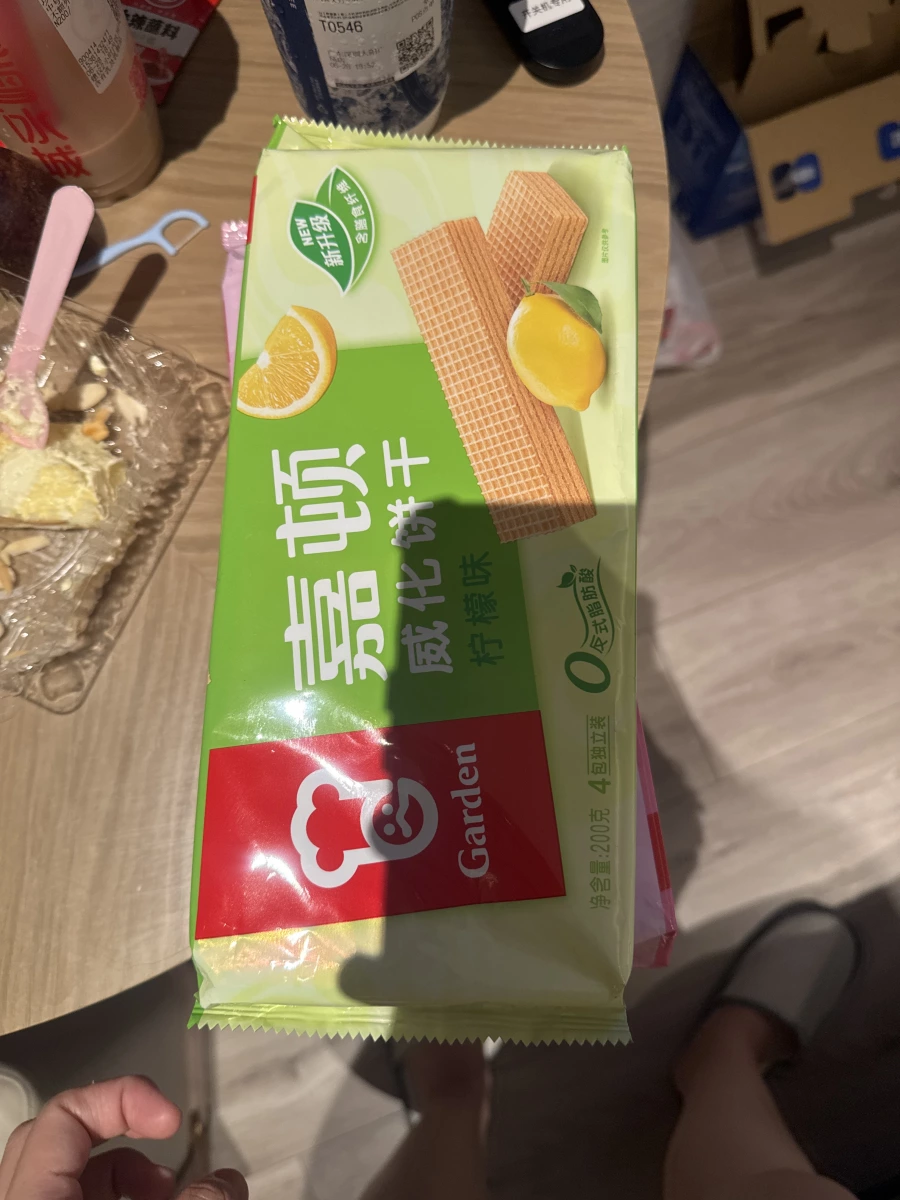 嘉頓威化餅乾（檸檬味）
