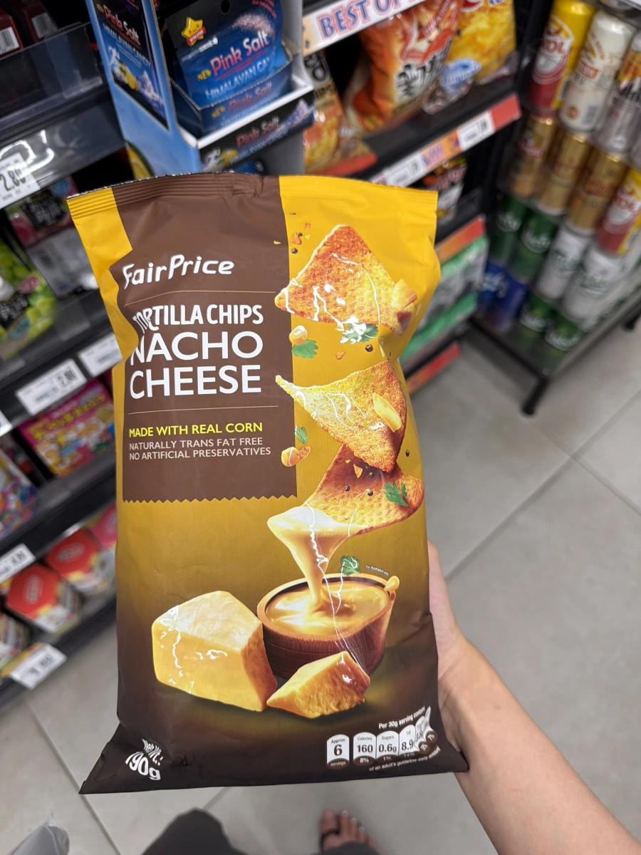 FairPrice 墨西哥玉米脆餅（起司口味）