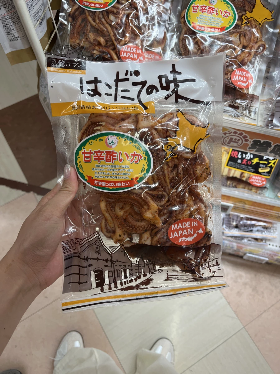 日本函館甘辛醋味魷魚（はこだての味 甘辛酢いか）