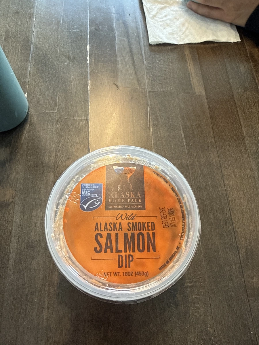 阿拉斯加煙燻鮭魚沾醬 (Wild Alaska Smoked Salmon Dip)