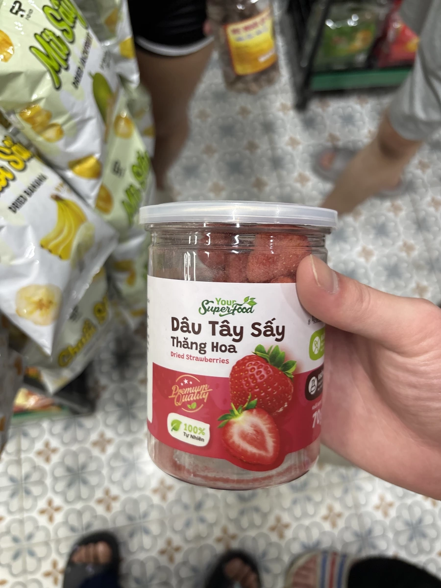 Your SuperFood 乾燥草莓 (Dried Strawberries)