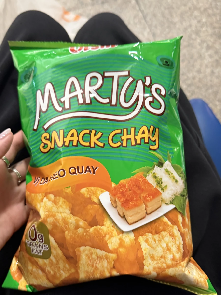Oishi Marty's Snack Chay 素脆皮豬肉風味餅乾