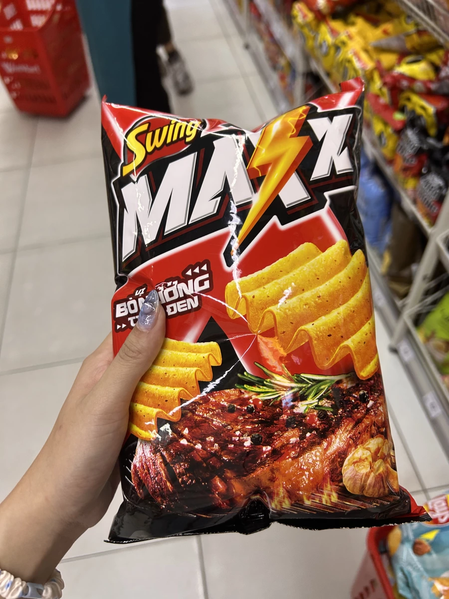Swing MAX 黑胡椒烤牛肉味洋芋片
