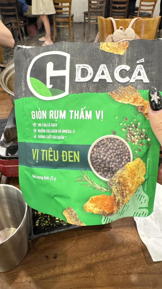 越南 G DACA 炸魚皮 (黑胡椒口味)