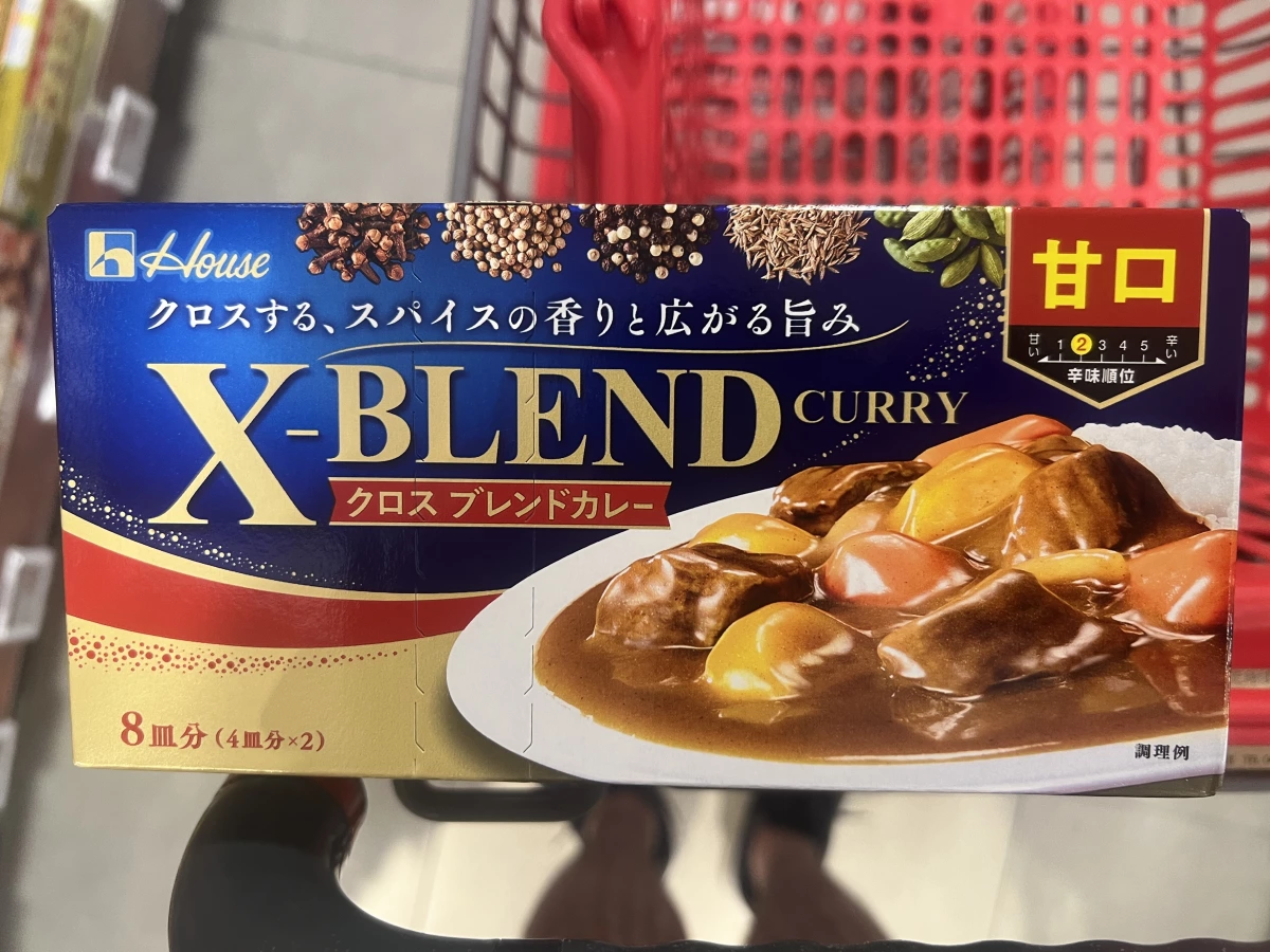 House 好侍 X-BLEND 咖哩塊 (甜味)
