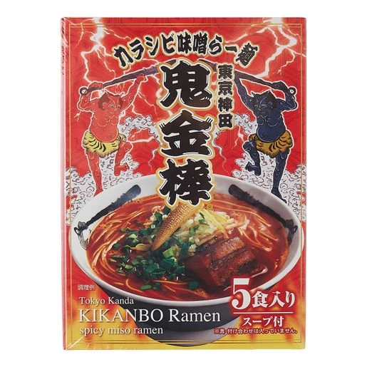鬼金棒辣麻味噌拉麵 (5入裝)