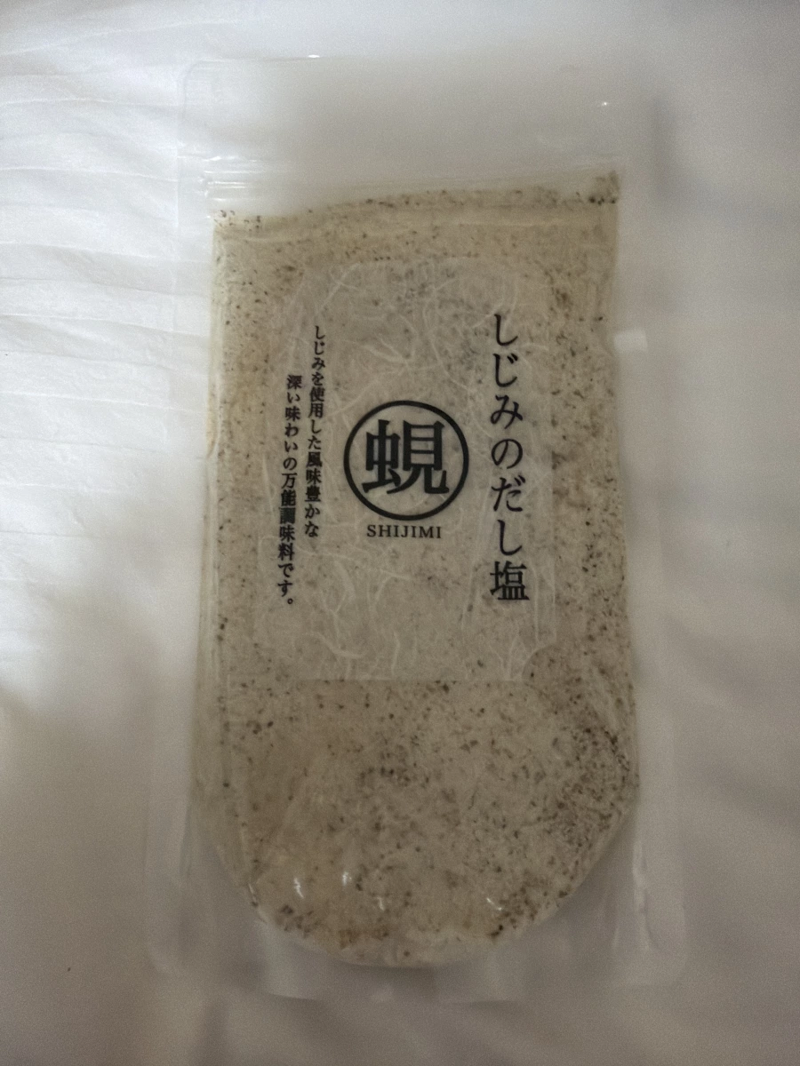 日本蜆精高湯鹽 (しじみのだし塩)