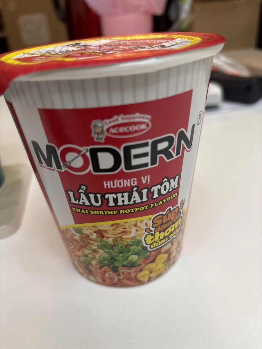 Acecook Modern 泰式酸辣蝦風味杯麵