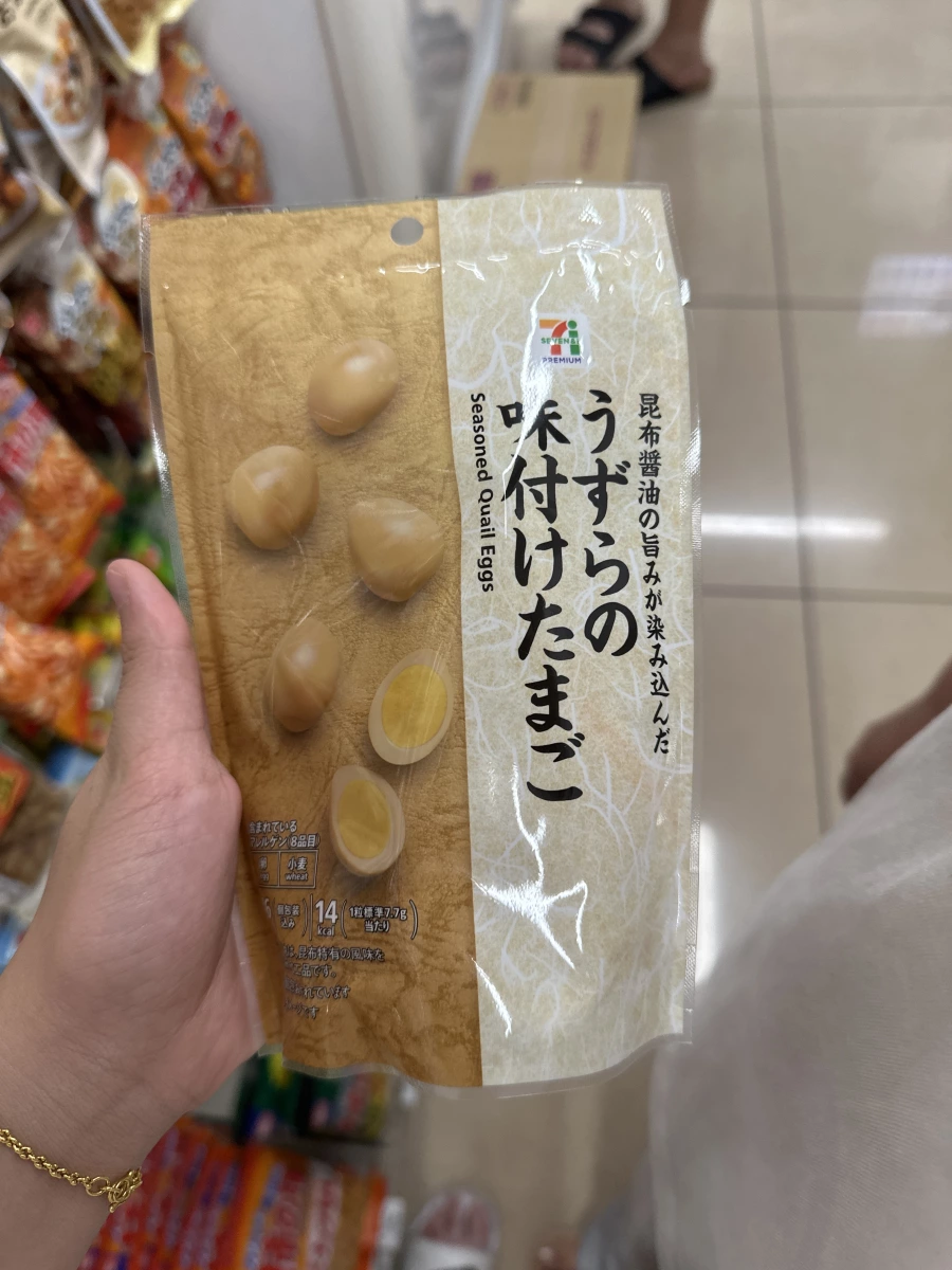 日本 7-11 味付鵪鶉蛋