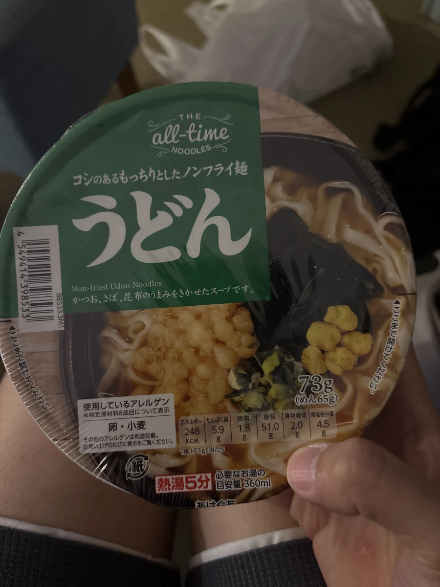 THE all-time NOODLES 日本烏龍泡麵