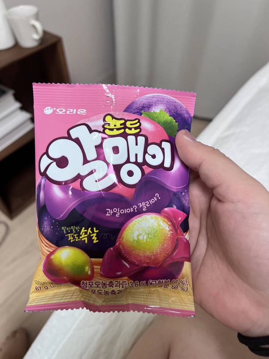 Orion好麗友葡萄果實軟糖