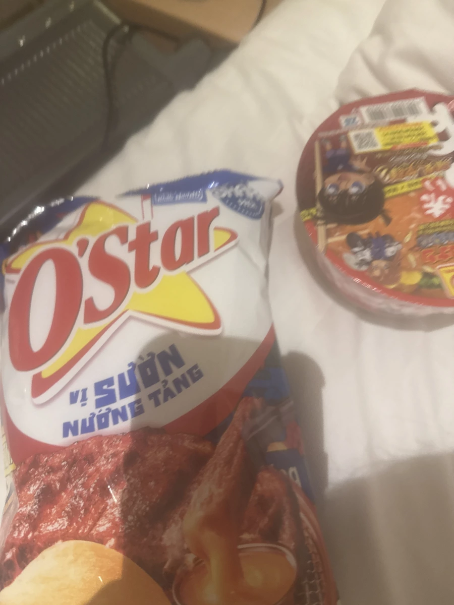 O'Star 烤排骨口味洋芋片、名偵探柯南聯名日本泡麵