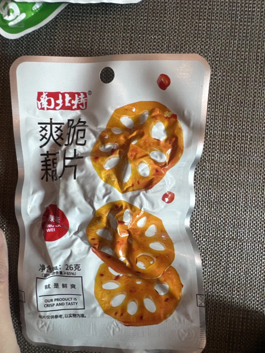 南北特爽脆藕片（香辣味）