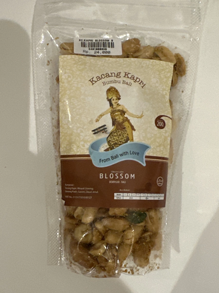 峇里島蒜香花生 (Kacang Kapri Bumbu Bali)