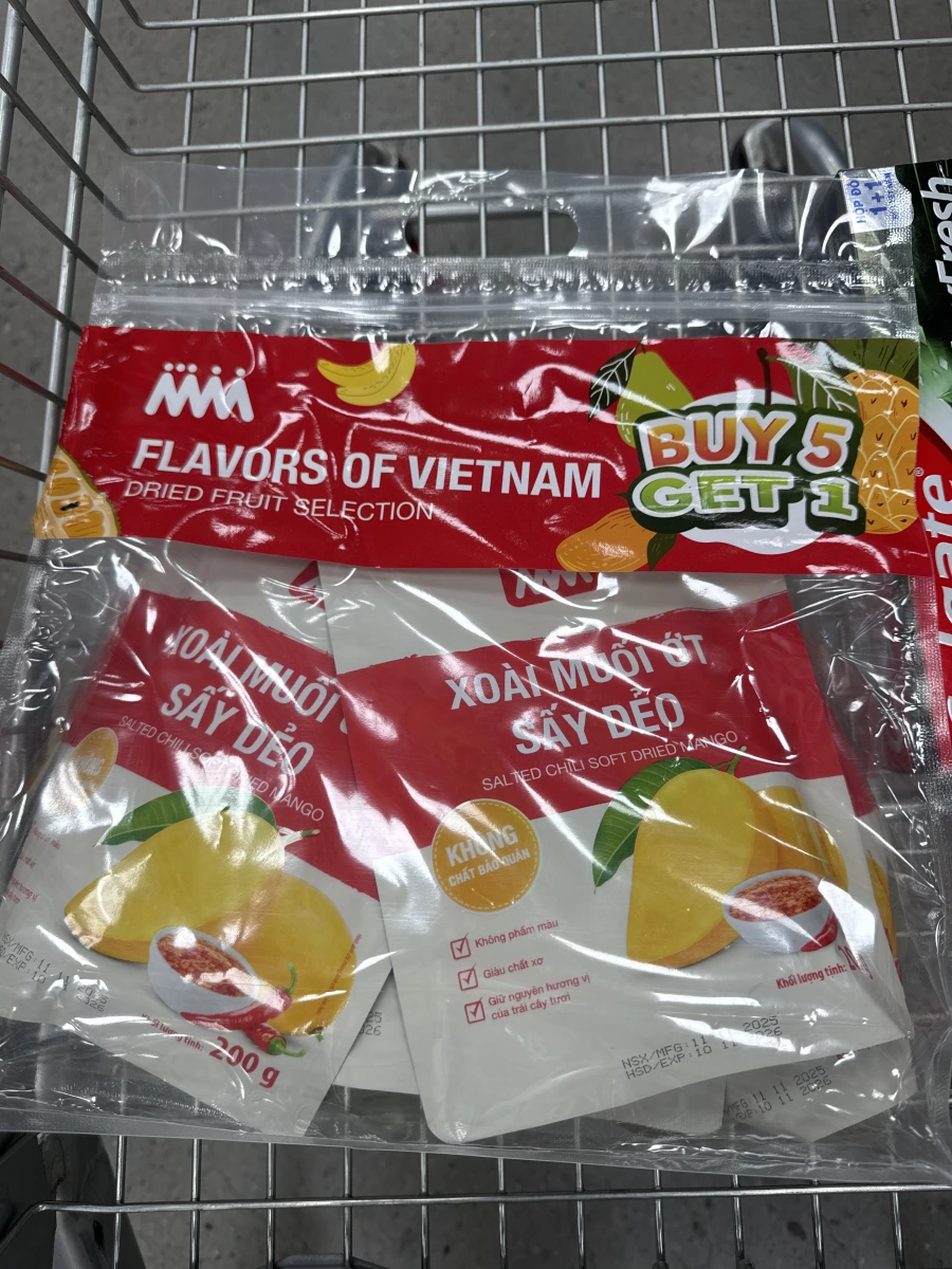 越南鹽辣味軟芒果乾