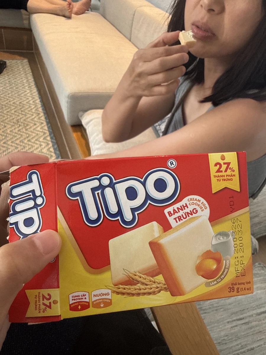 Tipo 越南雞蛋奶油餅乾