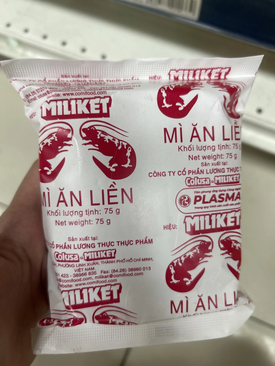MILIKET 越南蝦味即食麵