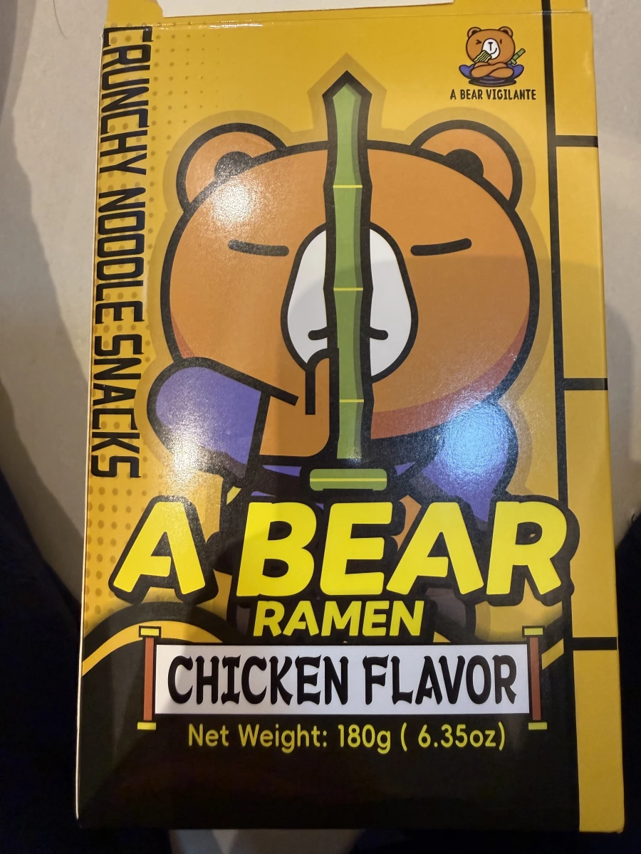 A BEAR VIGILANTE 雞汁風味脆麵