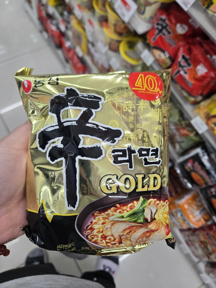 韓國農心辛拉麵 GOLD (40週年紀念版)