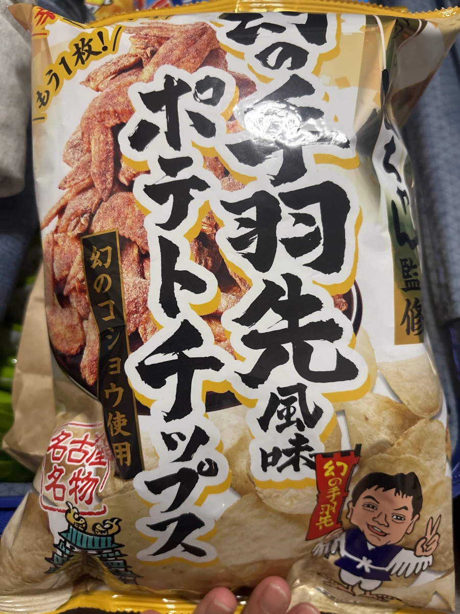名古屋名物手羽先風味洋芋片